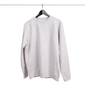 Arbejdstøjssweatshirt, unisex, grå