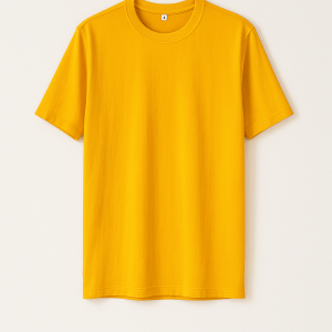 Sports T-shirt - Unisex - Gul - Genanvendt polyester