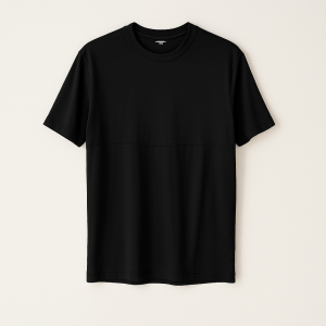 Sports T-shirt – Unisex – Sort – Genanvendt polyester