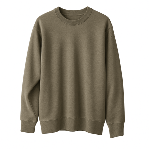Sweatshirt – Unisex - Olive – Genanvendte materialer